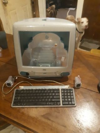 Vintage Apple Imac G3 (case Only) " Cool Art Or Planter Project Piece "