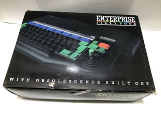 Enterprise 64 Home Computer System - Rare Pal Vintage  Boxed - 30