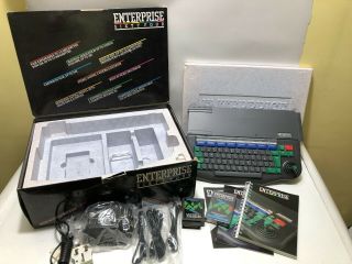 ENTERPRISE 64 Home Computer System - Rare PAL Vintage  Boxed - 30 2