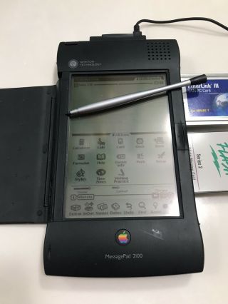 Apple Newton Messagepad 2100 -,  Strong Backlight,  No Screen Scratches