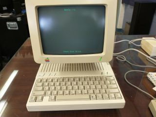 Apple Iic Computer,  Monitor,  And Mouse