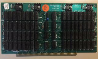 Vintage Industrial Micro Systems 8k Computer Memory Board