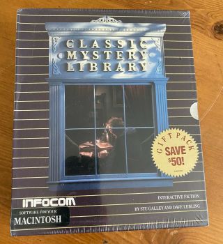 Infocom Classic Mystery Library For Apple Mac Macintosh Computer Game