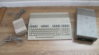 Vintage Computer Commodore 128 With Power Cord &1541 Drive