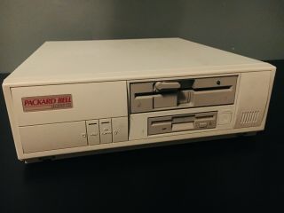 Packard Bell Legend 125 486 Sx Pc Desktop (dos 5.  0 Windows 3.  1)