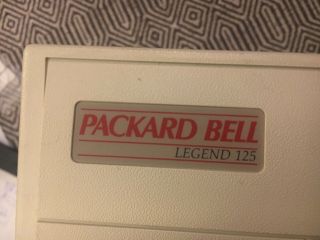 Packard Bell Legend 125 486 SX PC Desktop (DOS 5.  0 Windows 3.  1) 3