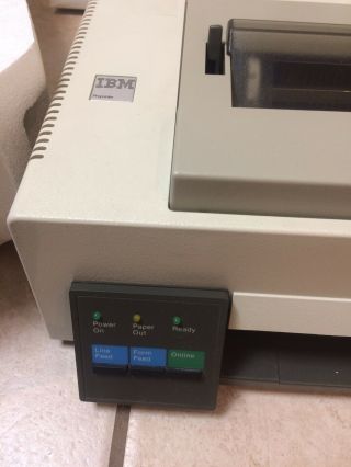 Brand Vintage Ibm Proprinter 4201 Dot Matrix Rare Printer 3