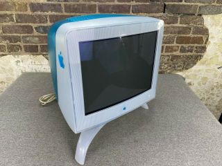 Apple Studio Display 17 Crt Computer Monitor Bondi Blue M6496