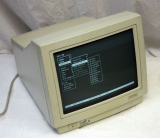 Vintage Digital Dec Vt510 - A2 Terminal,  White Crt,  Can Use Pc Or Lk450 Keyboard
