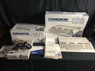 Commodore 128 Personal Computer & Commodore 1571 Disk Drive
