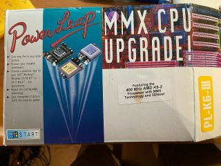 Powerleap Pl - Prommx Cpu Upgrade Kit Includes 400 Mhz And K6 - 2 Processor