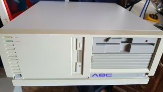 Ultra Rare Vintage Atari Abc 286/30 Computer Boots And Computes Very