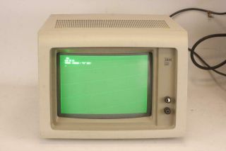 Vintage IBM 5151 Monochrome Computer Monitor 2