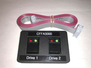 CFFA3000 for Apple II computer with 128MB CF card and switch accessory 3