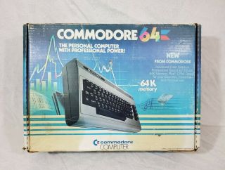 Vtg Commodore 64 Computer System 64K Memory w 1541 Single Floppy Disk In Boxes 2