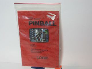 Vintage Ibm Pc Software Game Sub - Logic Night Mission Pinball