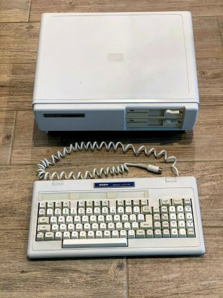 Vintage Tandy 1000 Sx Personal Computer,  Keyboard -,  No Monitor