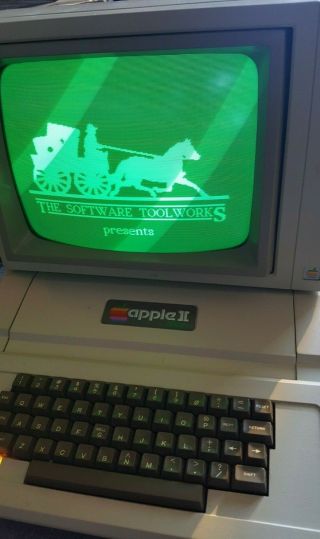Rare Vintage Apple Ii Plus Ii,  Computer -,  And
