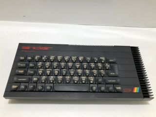 Sinclair Zx Spectrum 128k Toastrack Computer Vintage