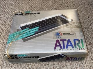 Atari 600xl 16k Home Computer Pc - Complete With Og Inserts - See Photos