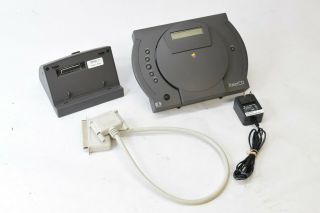 Vintage Apple Powercd Cdrom H0020 W/ Dock Scsi Cable Power Supply -