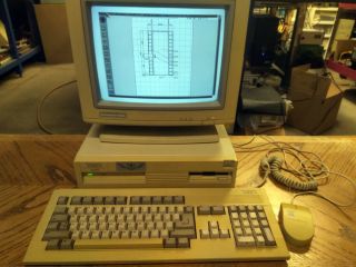 Commodore Amiga 3000 Computer With Keyboard,  Mouse