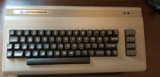 Commodore 64 Computer C64 Silver Label Rare Early S00018346 Updated Pic