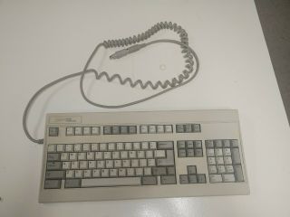 Vintage Zenith Data Systems At/xt Keyboard Green Alps Cleaned