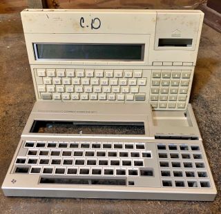 Vtg Rare Texas Instruments Compact Computer 40 Plus Prototype Cb Wilson Estate
