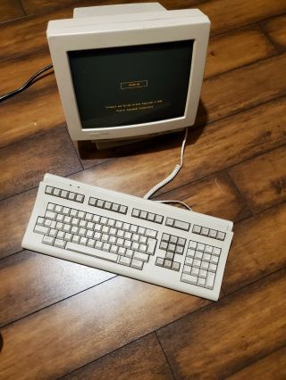 1990 DEC Digital VT420 Amber Video Terminal,  LK401 Keyboard 3