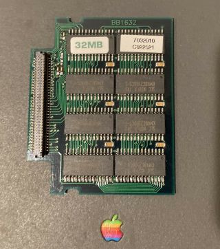 Vintage Apple 32meg Ram Memory Module Powerbook 500 540 520 Upgrade