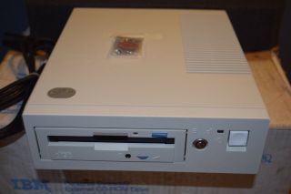 VTG IBM Personal System/2 External CD - ROM Drive w/ Box & Accessories 3510 - 001 3