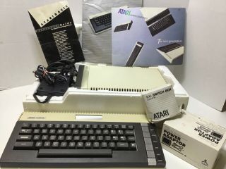 Atari 600xl & 1050 Disk Drive Home Computer,  More
