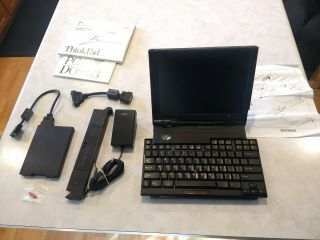 Ibm Thinkpad 701c Butterfly Keyboard Laptop 80486dx4 20mb Ram