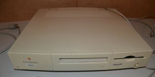 Apple Macintosh Power Pc 6100/66 Working/no Hard Drive M1596