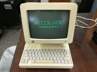 Apple IIc computer and monitor 3