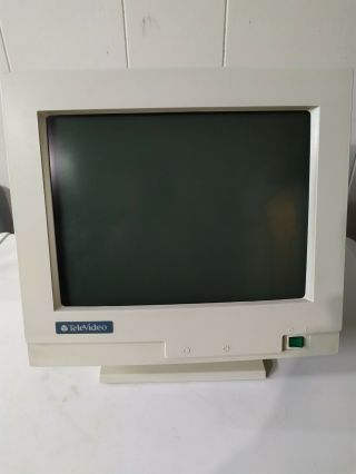 Televideo Model Tvi 990 Terminal Part 143520 With.