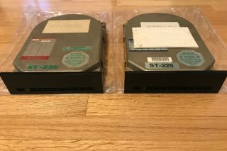 Wow Two Vintage Seagate ST - 225 20 MB MFM Hard Drives 3