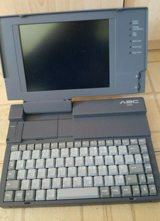 Ultra Rare Vintage Atari Abc N386sx Nabc - 11 Laptop -