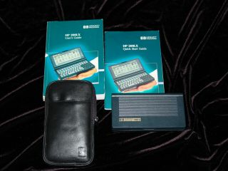 Hewlett - Packard Hp 200lx Palmtop 4mb Ram With Case And Manuals - Rare