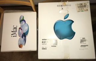 1999 APPLE iMac G3 400 DV COMPLETE Blueberry ALL ITEMS 2