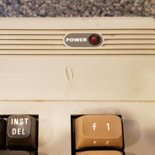 Commodore 64 Computer With Power Supply,  Cables,  and Gorf Game Cartridge 3