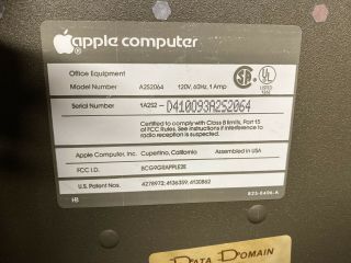 Apple IIe 2e A2S2064 Personal Computer 3