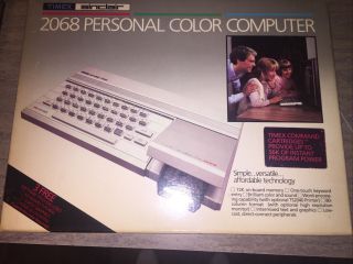 Vintage Timex Sinclair 2068 Personal Color Computer.  Never Use 2