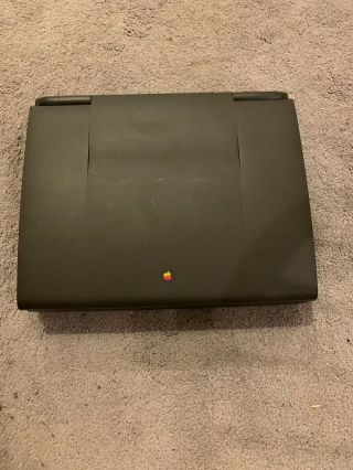 Vintage Apple Macintosh Powerbook 3400c Laptop Computer w/ Power Adapter 3