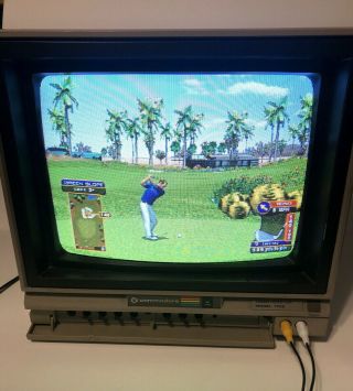 Commodore 64 Video Gaming Monitor Model 1702 - - Great 1984