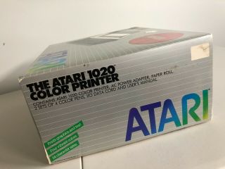 Atari 1020 Color Printer - and Packaging with Accessories 3