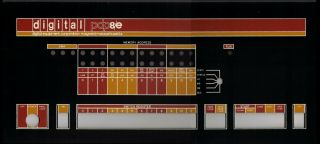 Digital Dec Pdp - 8/e Front Panel 1970 - 72