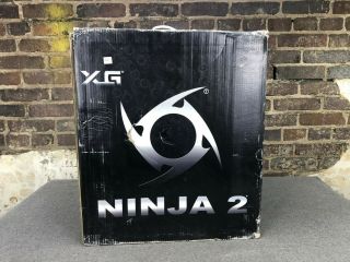 Xg Ninja 2 Ca - N2 Black/silver Steel Atx Mid Tower Computer Case 400 Watt Power