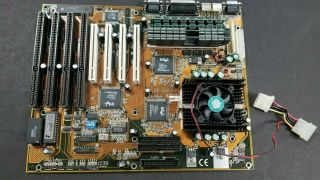 Rare Intel Socket 8 Motherboard & Pentium Pro 200mhz Processor Retro Gaming Mb8